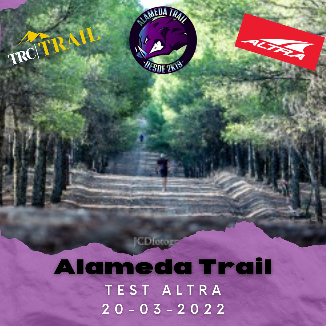 Salida Trail running Test Altra Alameda Trail