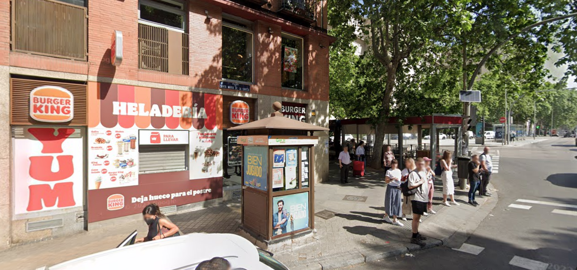 Burger King Atocha - quedada carrera popular 10k lavapies