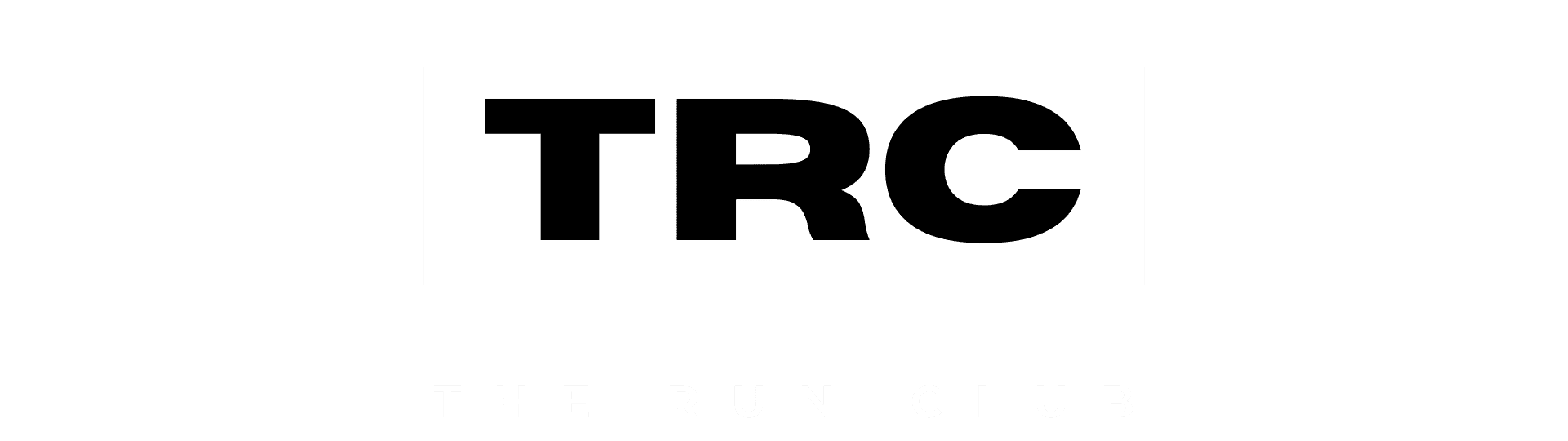 LOGO TRC THE RUN CLUB FONDO TRANSPARENTE CLUB DE CORREDORES