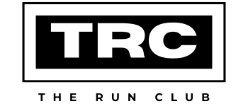 logo negro the run club fondo transparente