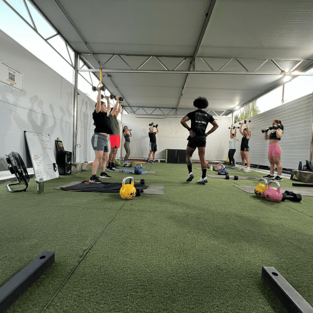 ENTRENAMIENTO DE CROSSFIT TRC ARAVACA